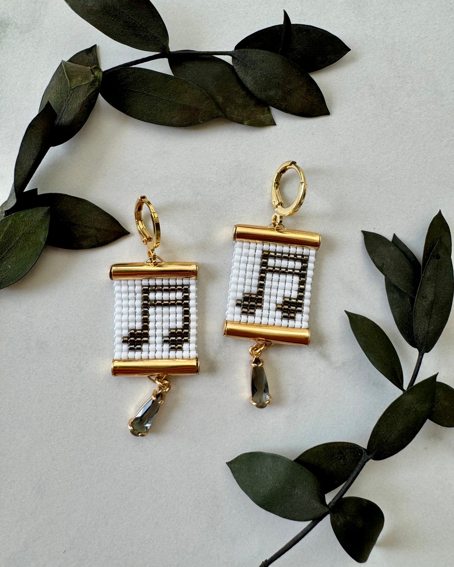 Sixteenth Notes Earrings