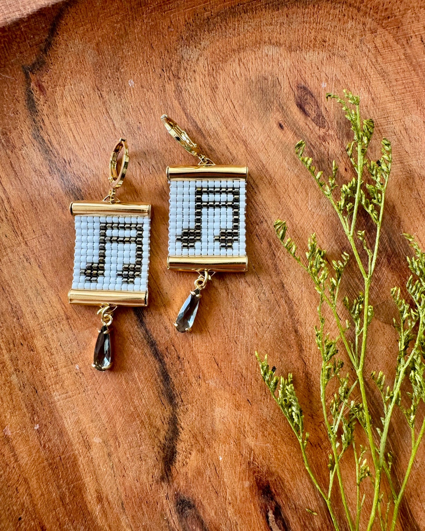 Sixteenth Notes Earrings