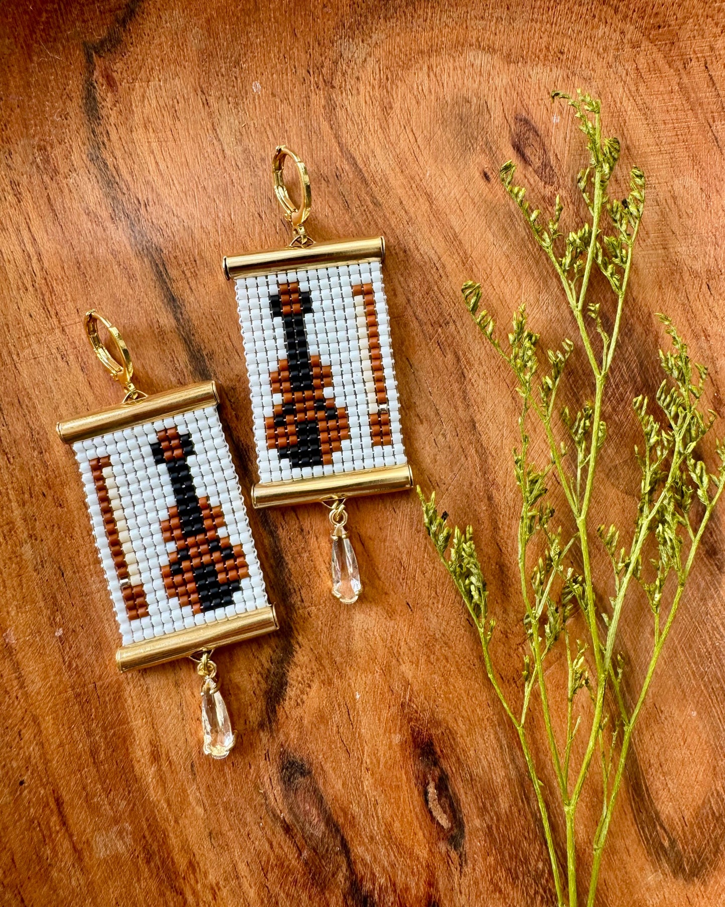 Fiddle Earrings