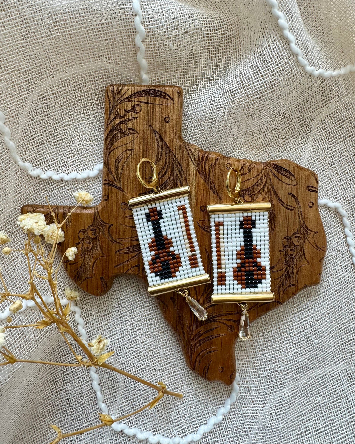Fiddle Earrings
