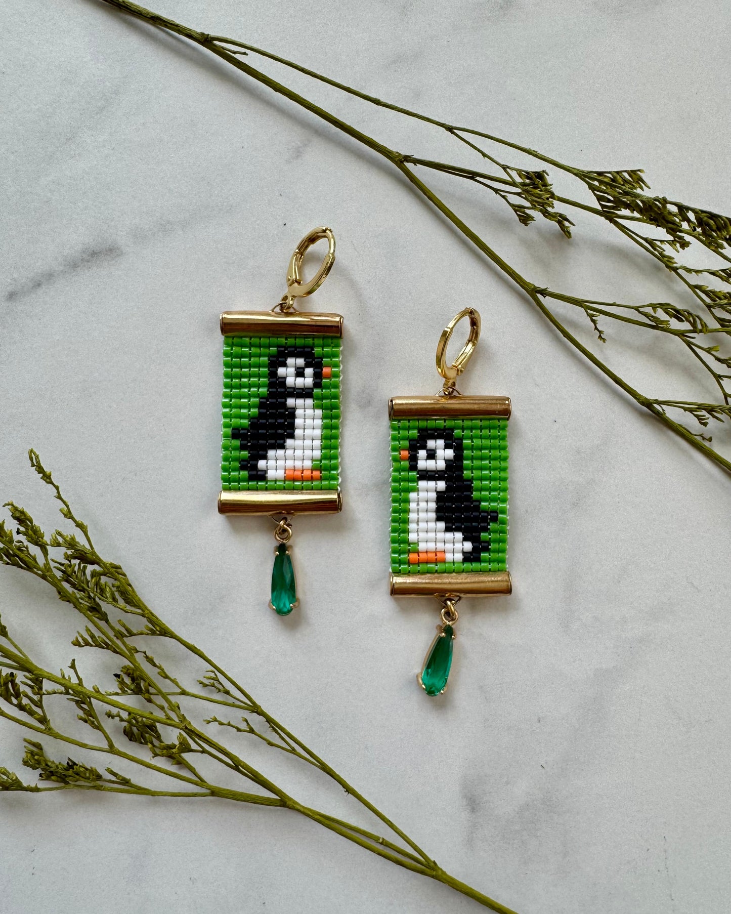 Pair of Penguins Earrings