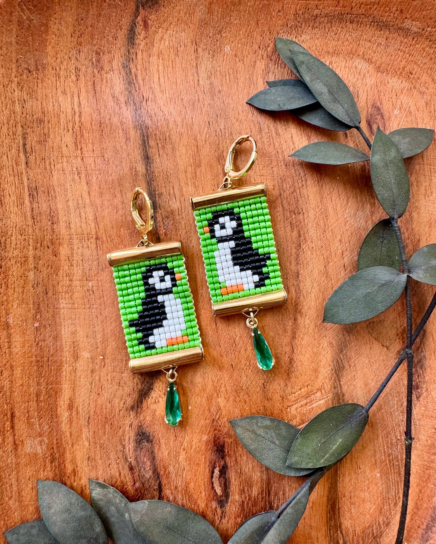 Pair of Penguins Earrings