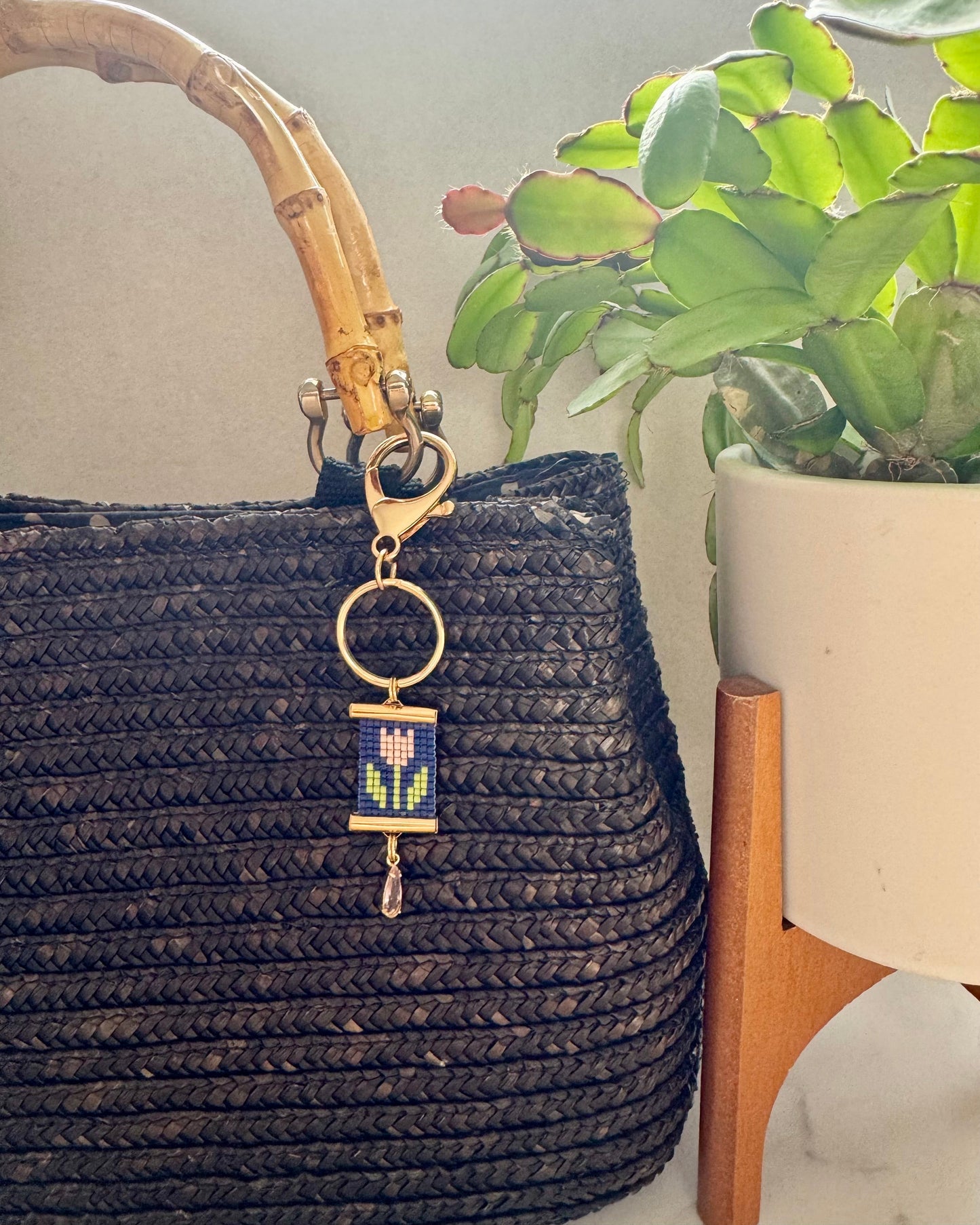 Tulip Bag Charm