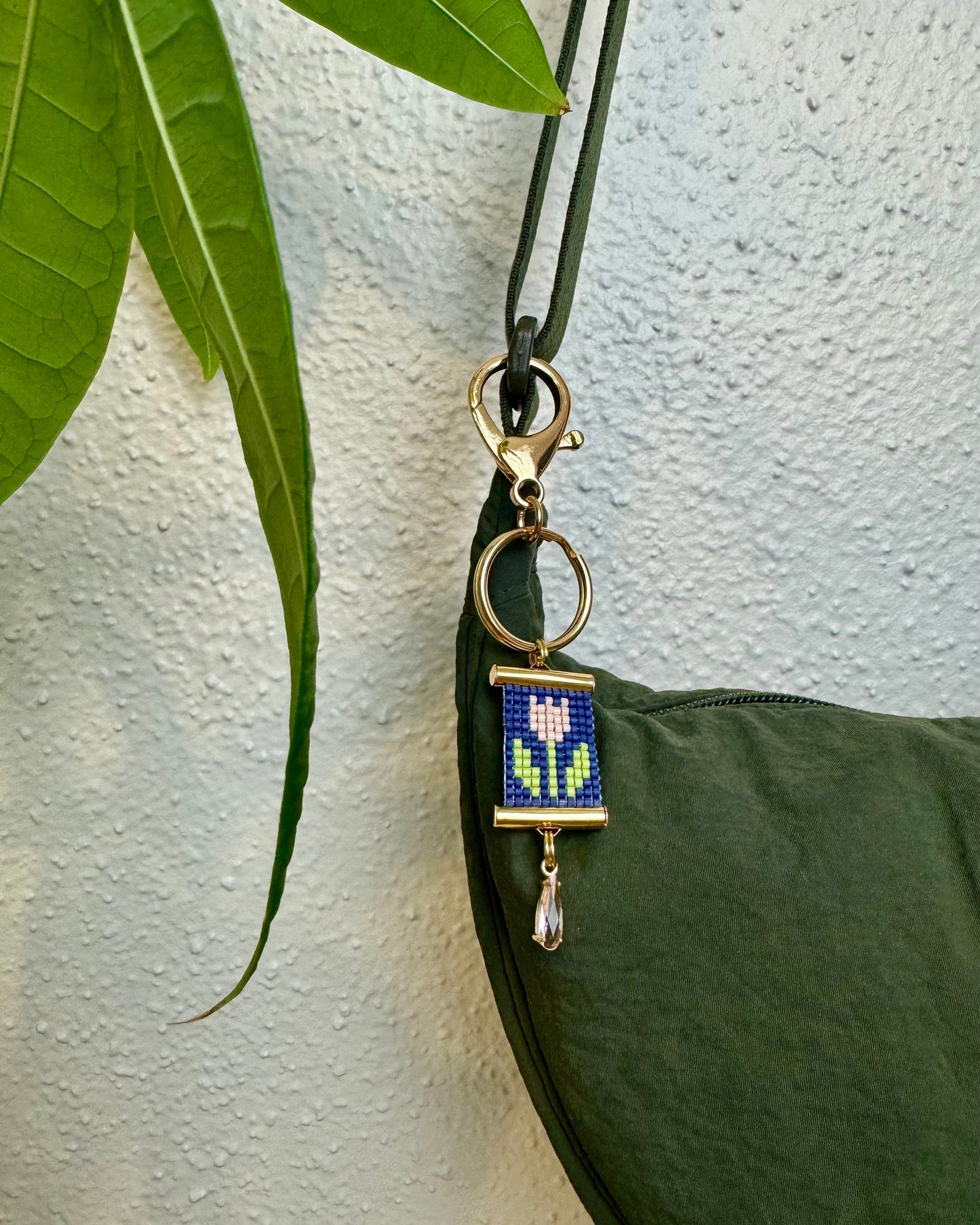 Tulip Bag Charm