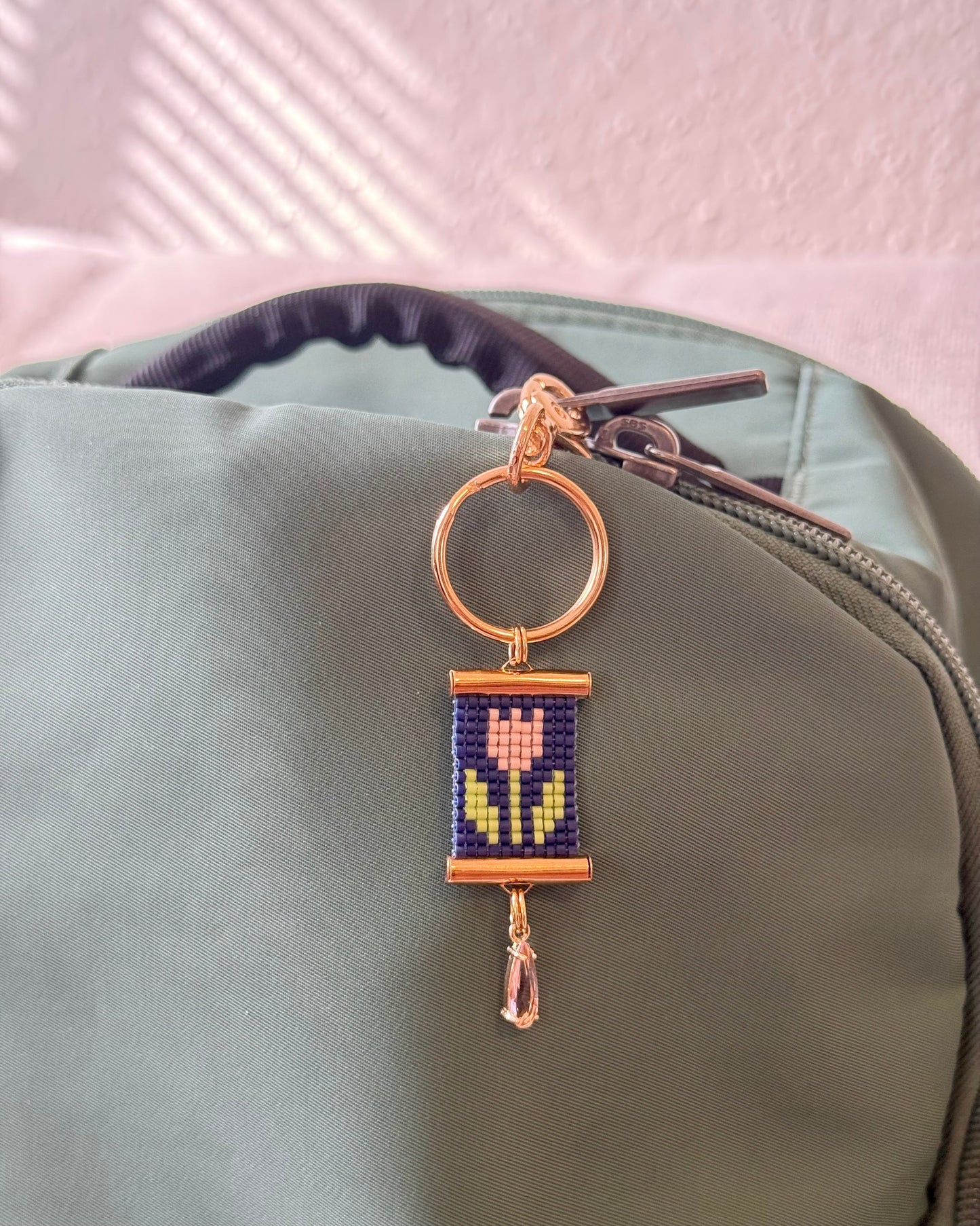 Tulip Bag Charm