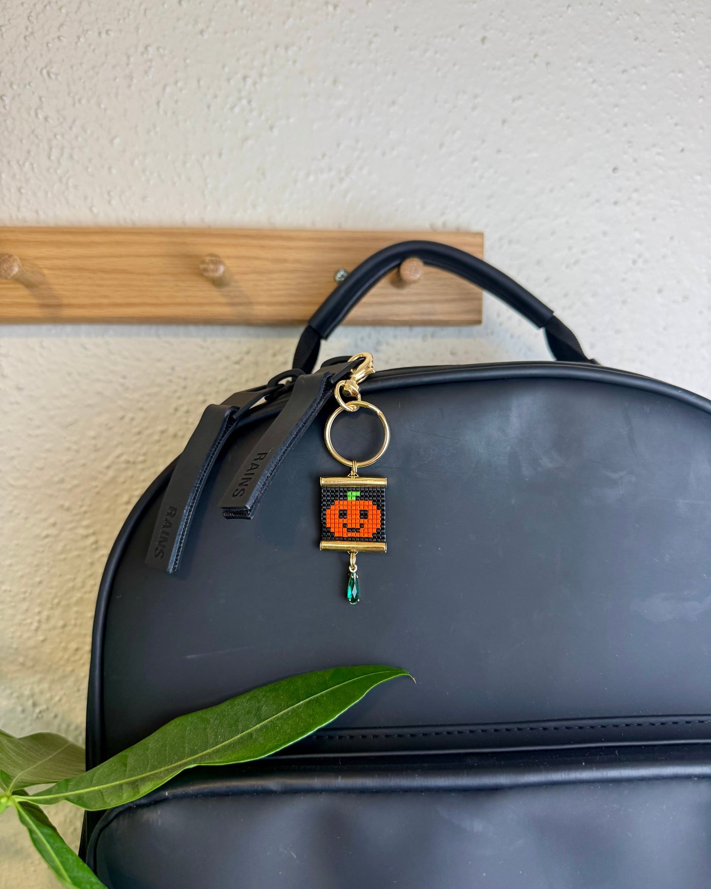 World's Cutest Jack-O-Lantern Bag Charm