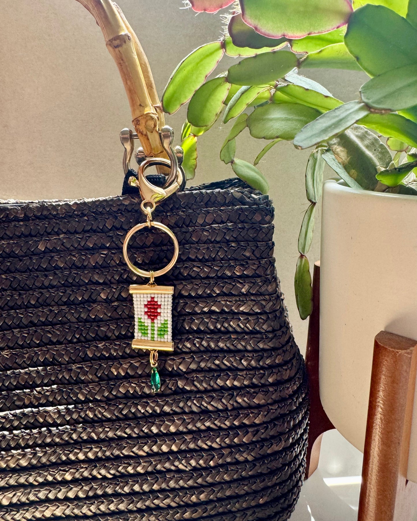 Prairie Fire (Castilleja) Bag Charm