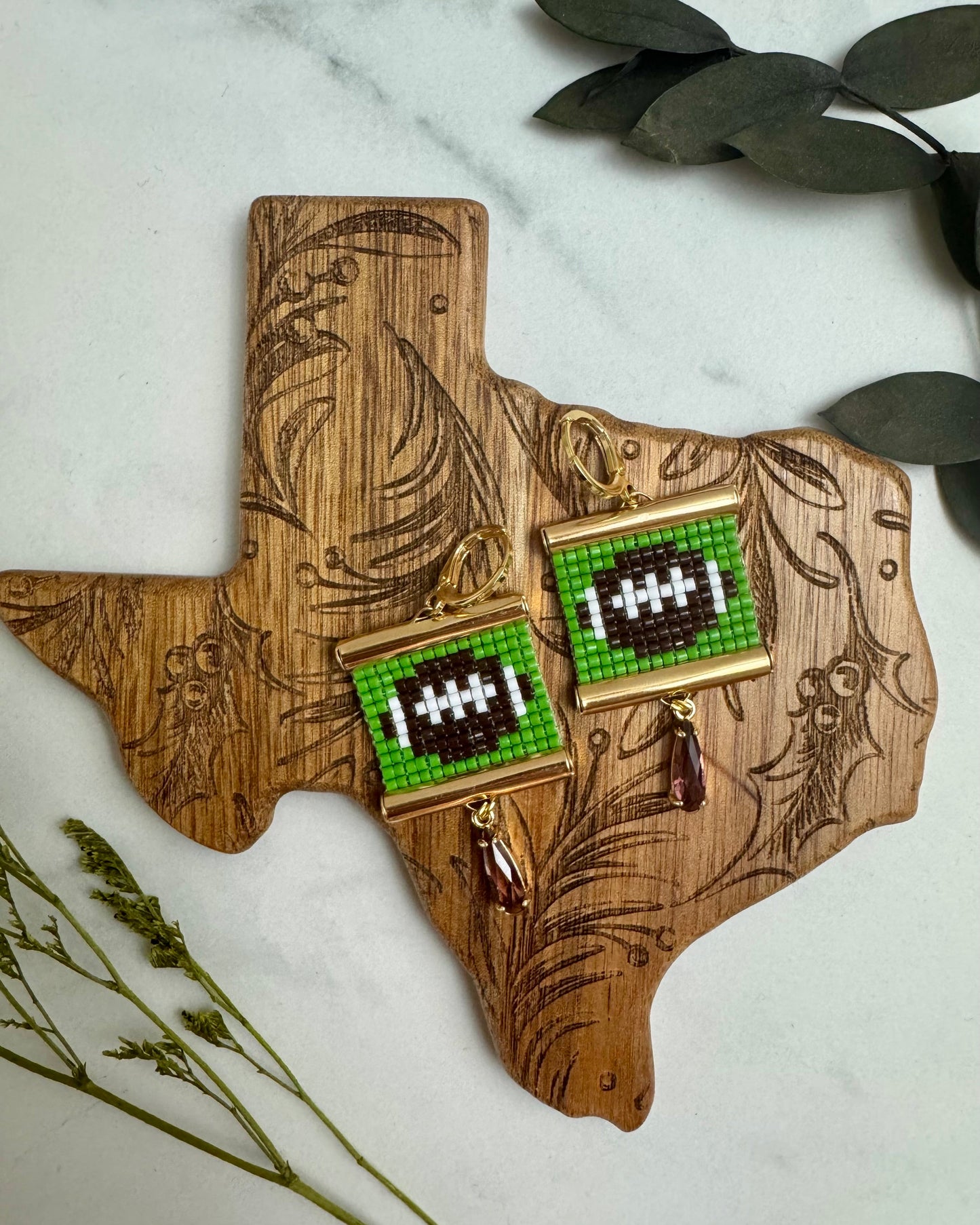 Football Earrings