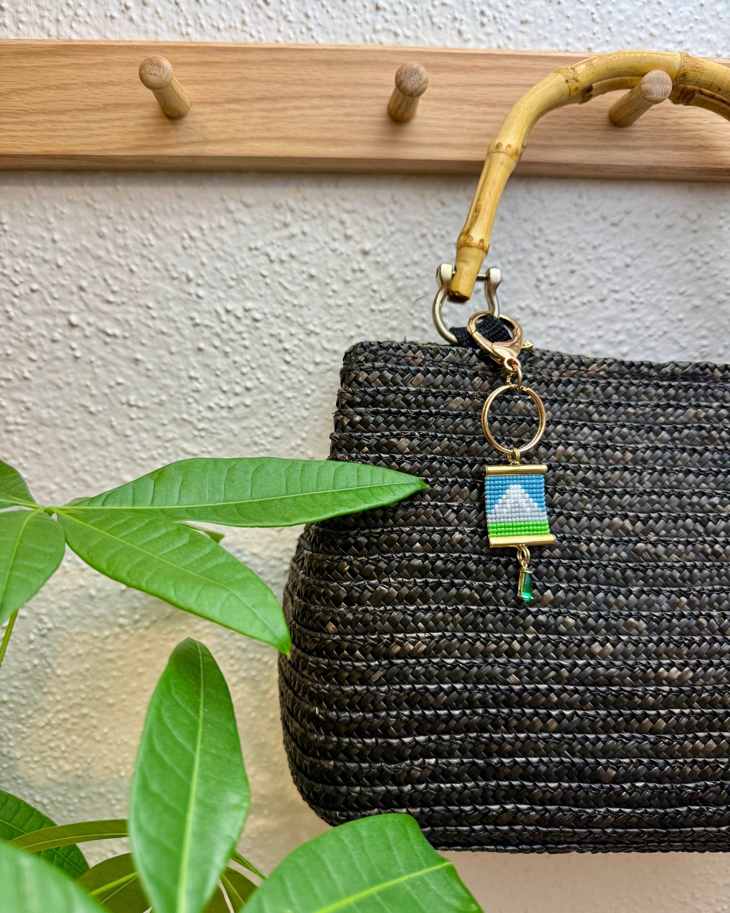 Mt. Rainier Bag Charm