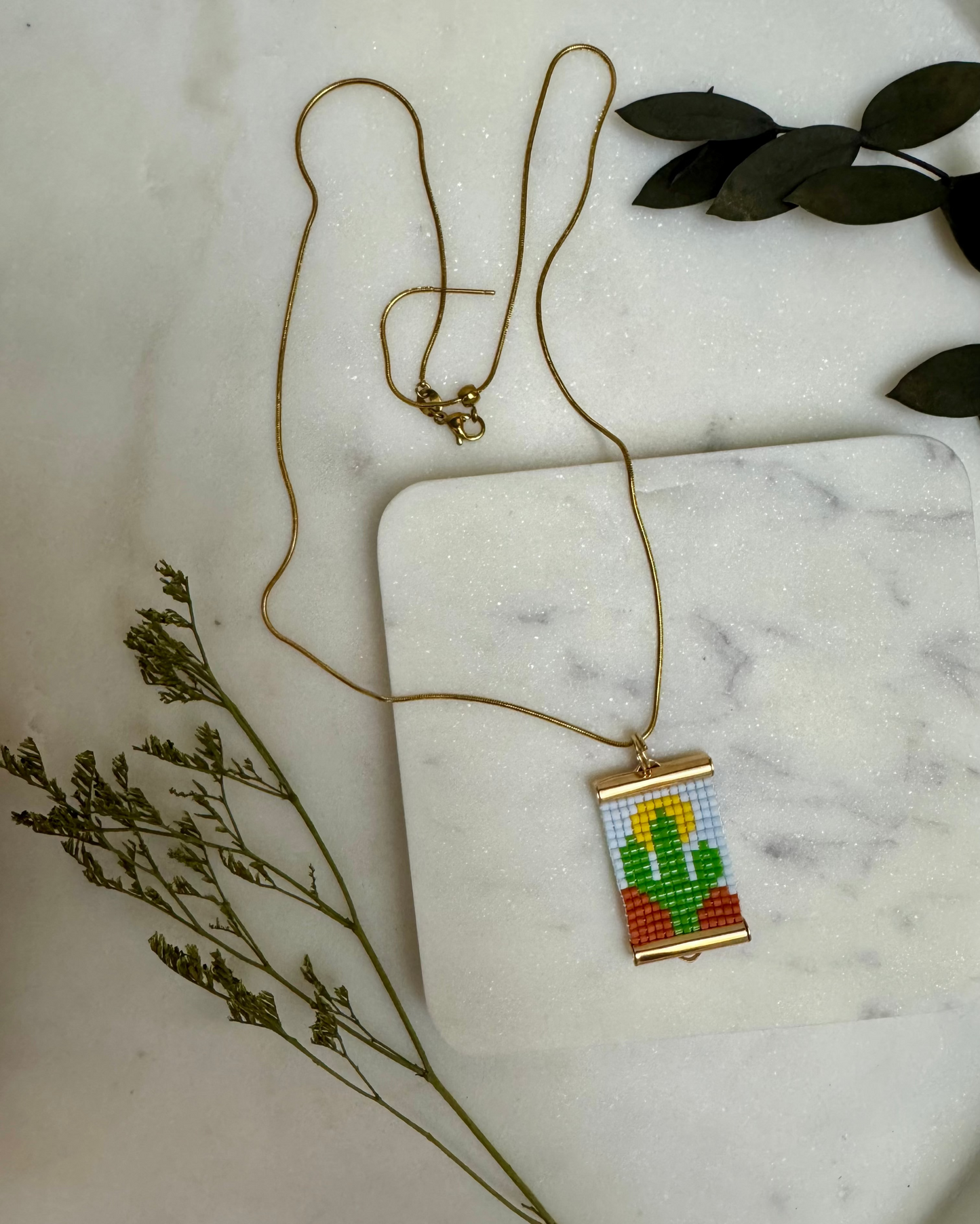 Saguaro Sunrise Necklace