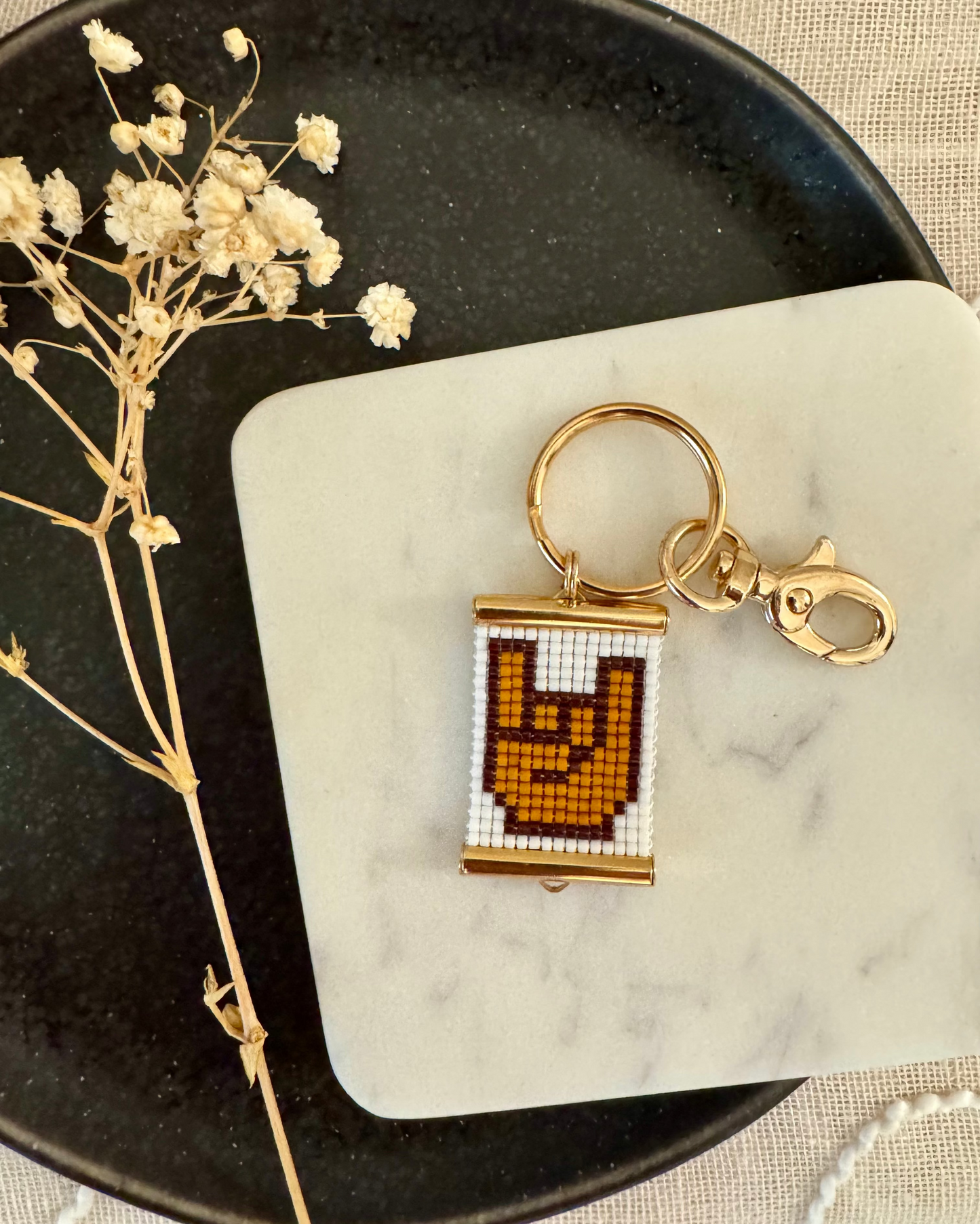 Go Horns Bag Charm