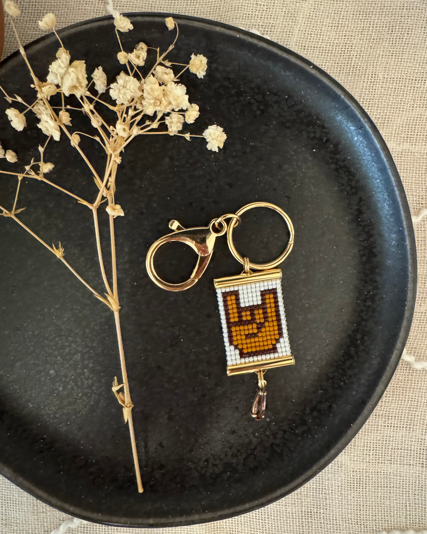 Go Horns Bag Charm