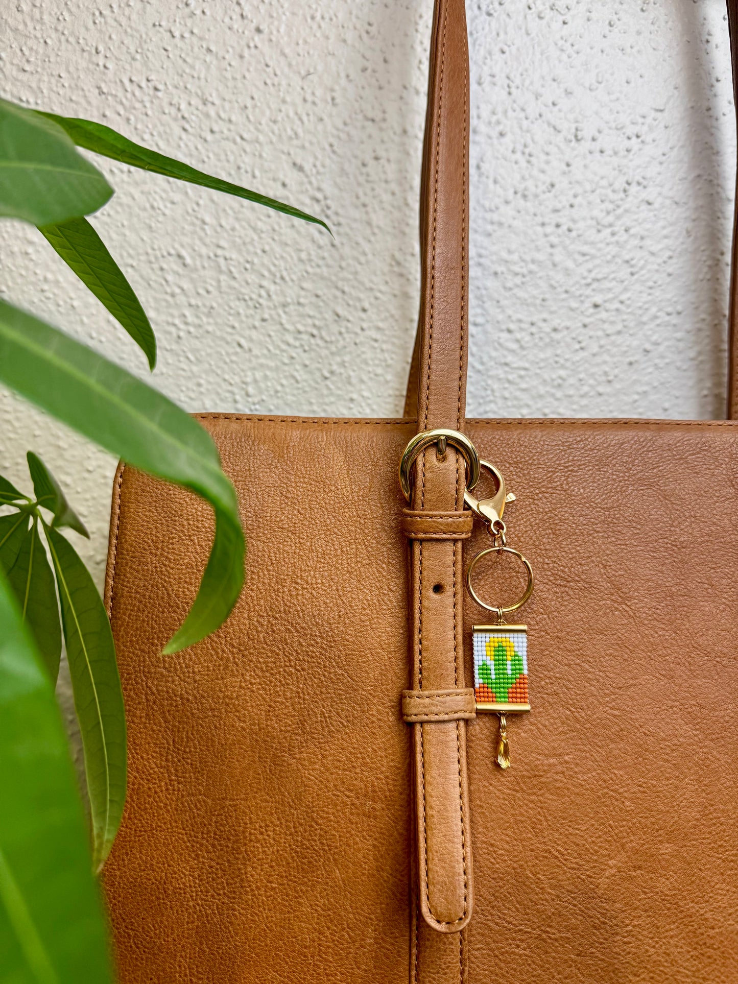 Saguaro Sunrise Bag Charm