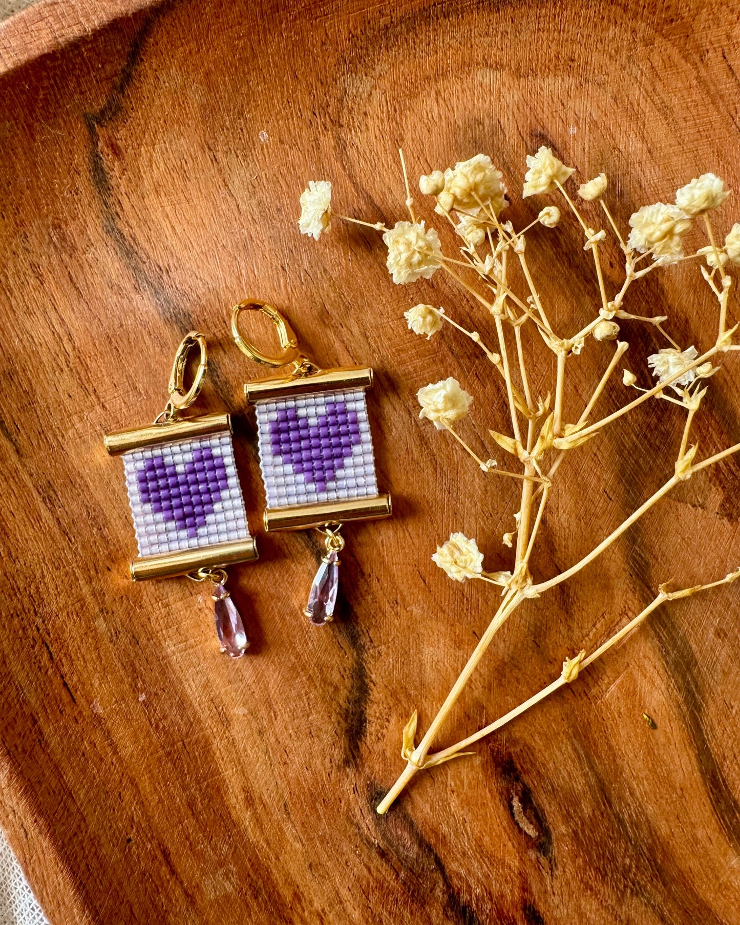 Lavender Haze Earrings