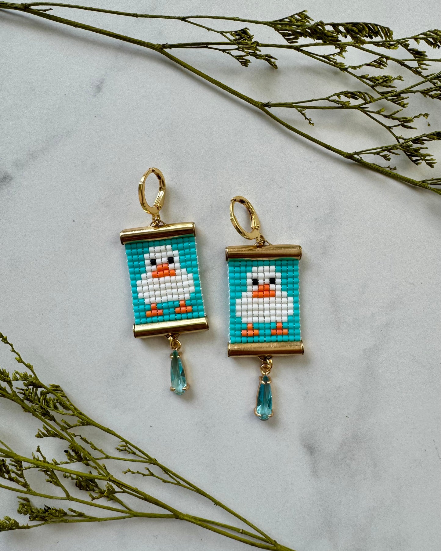Dare You to Duck with Me Earrings