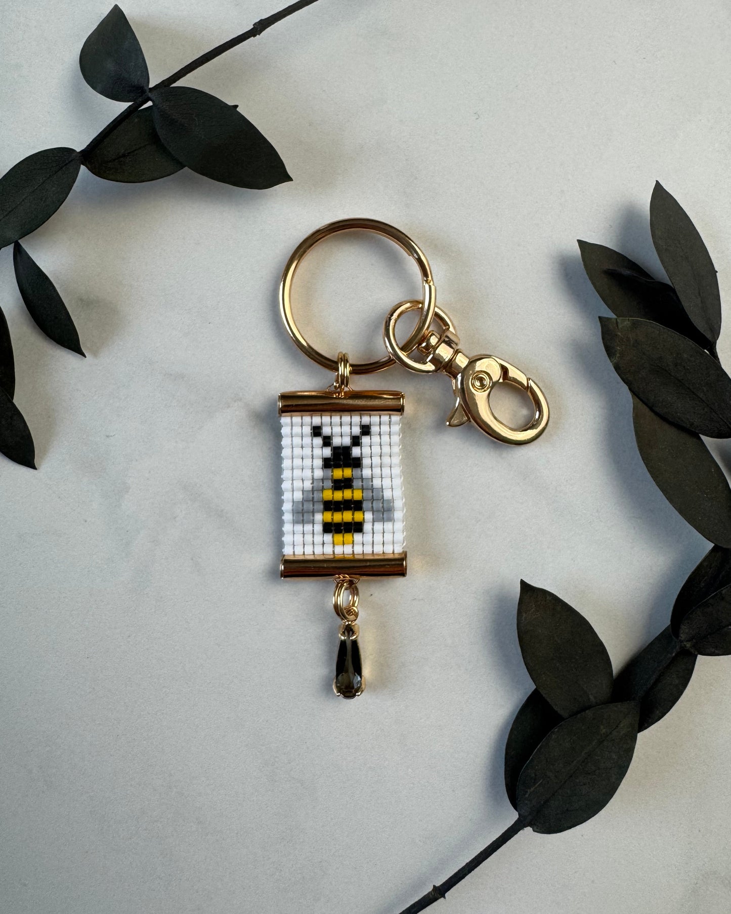 Bumblebee Bag Charm