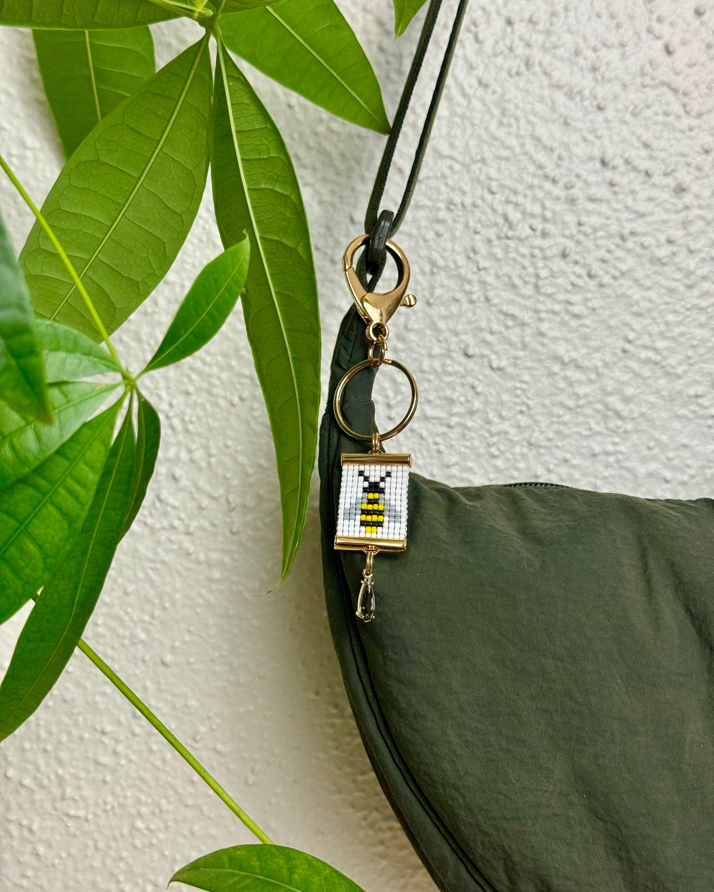 Bumblebee Bag Charm