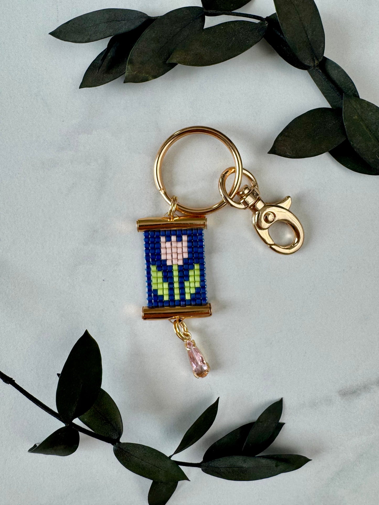 Tulip Bag Charm