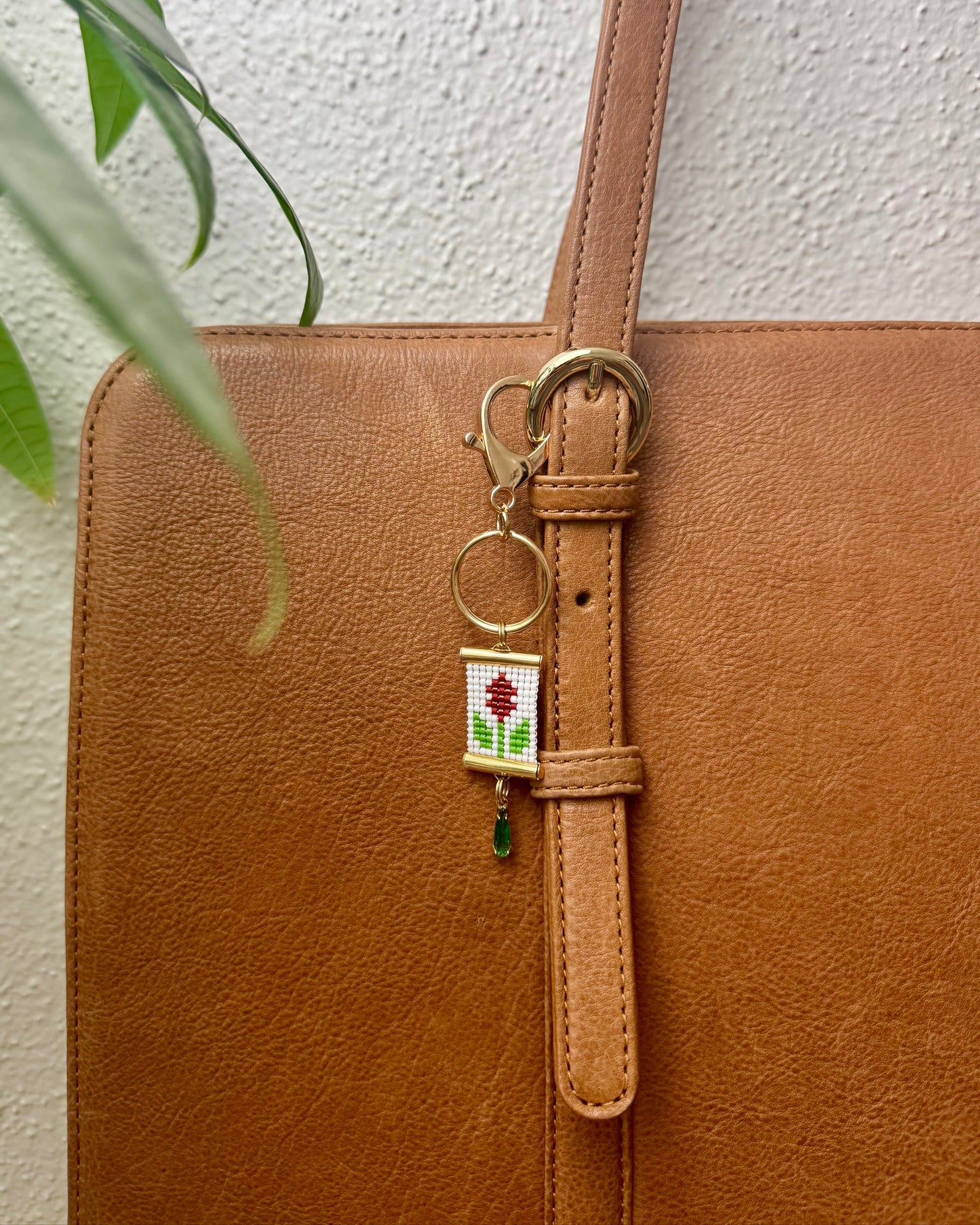 Prairie Fire (Castilleja) Bag Charm