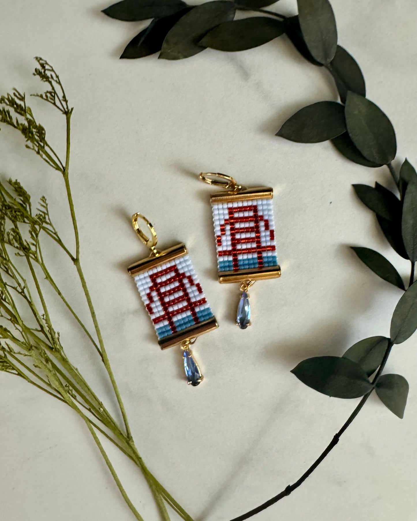 Golden Gate Bridge Earrings