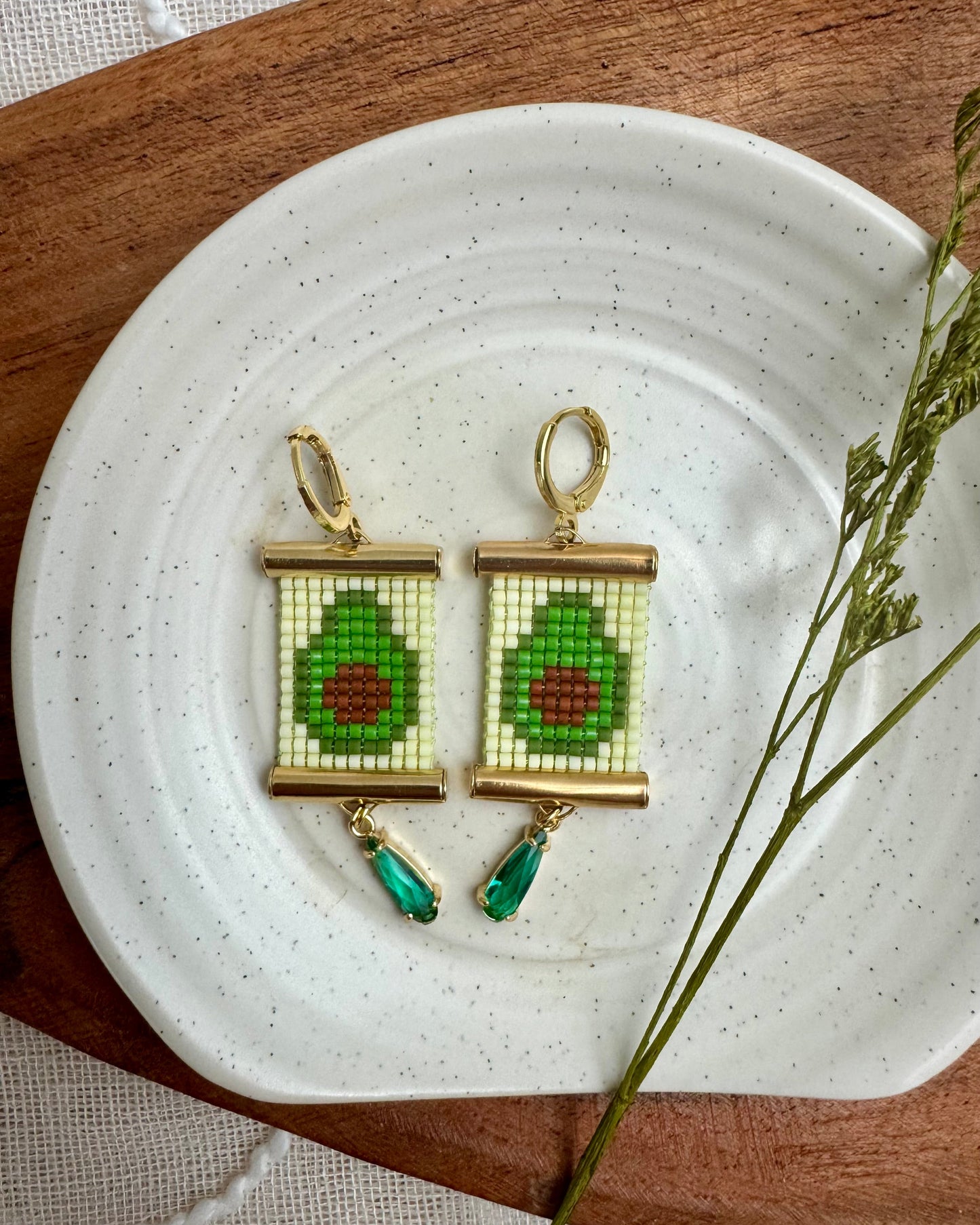 Avocado Earrings