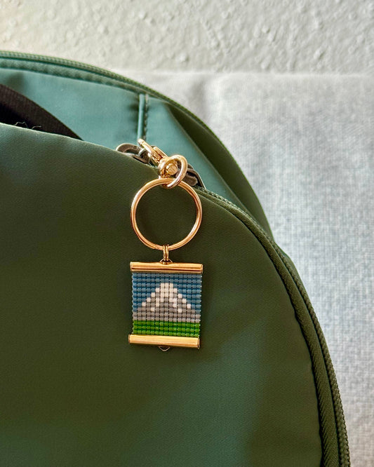 Mt. Rainier Bag Charm