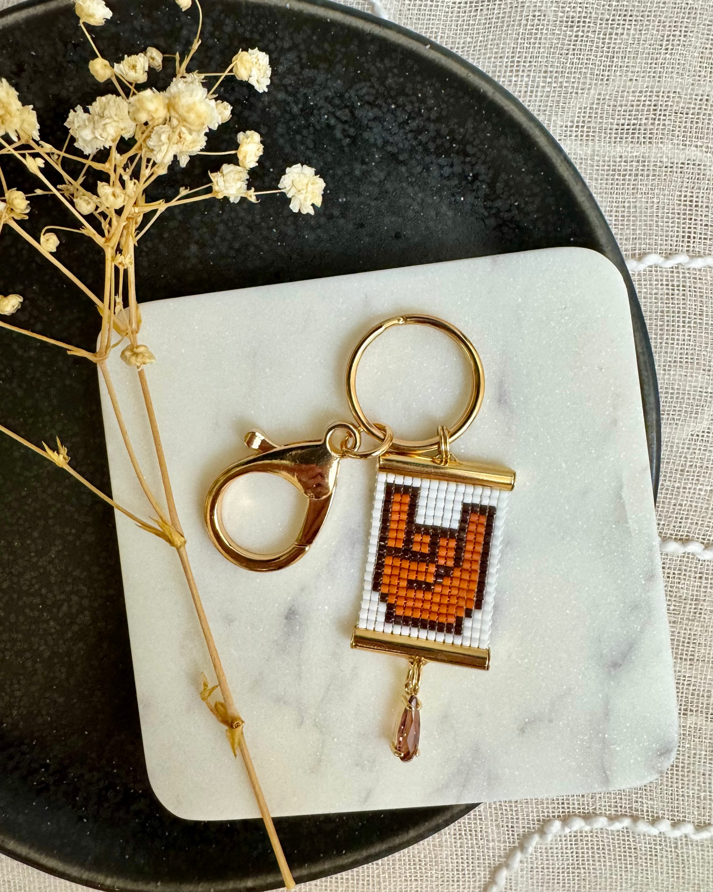 Go Horns Bag Charm