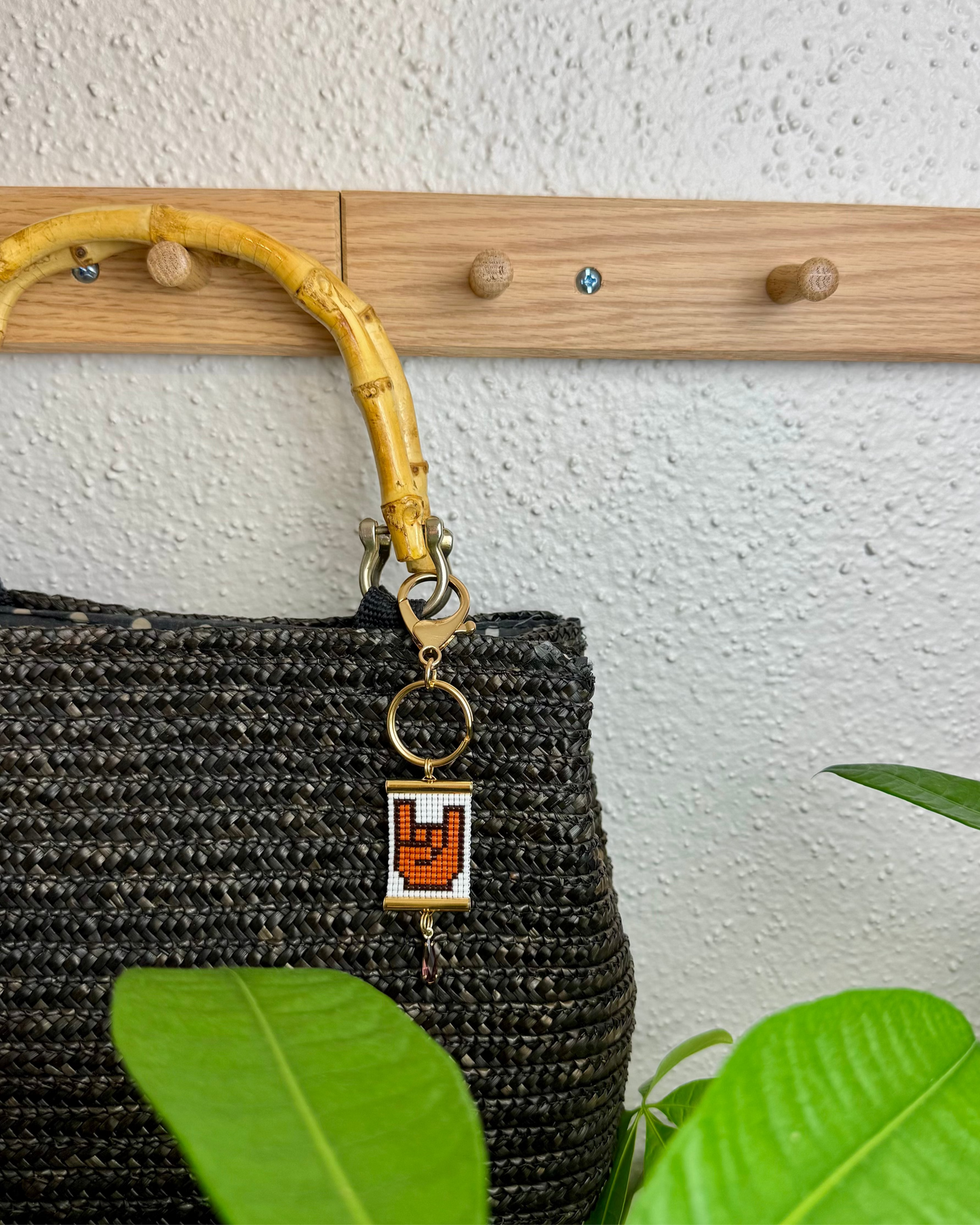 Go Horns Bag Charm