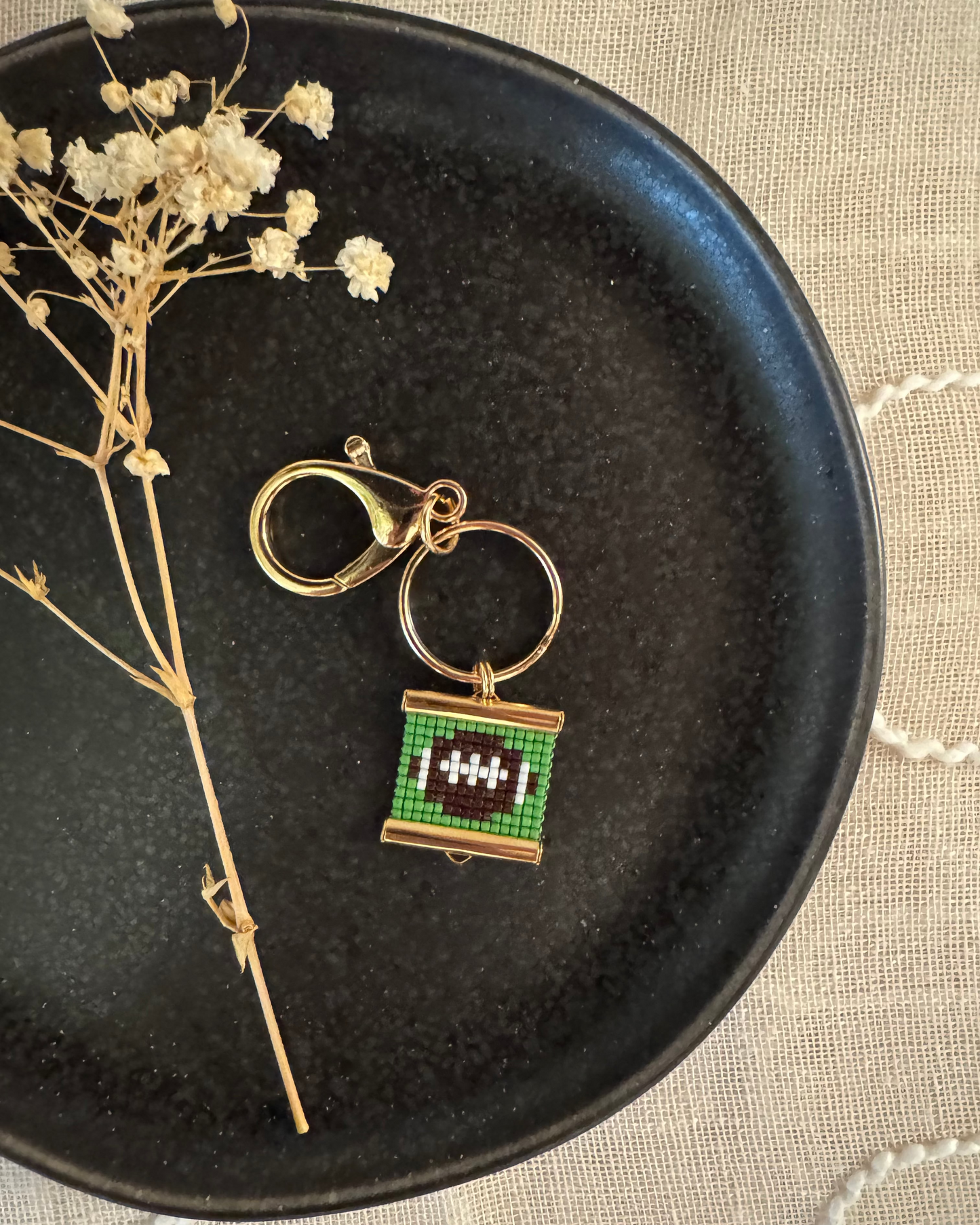 Football Bag Charm
