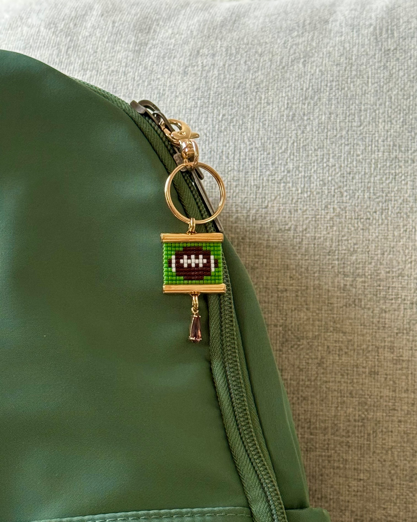 Football Bag Charm