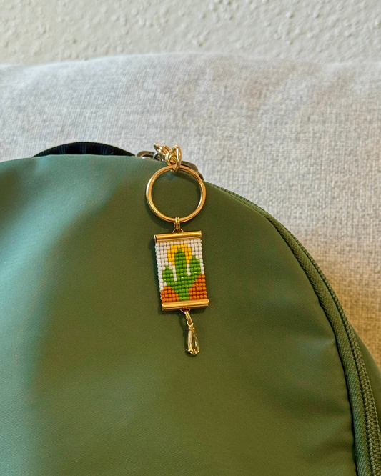 Saguaro Sunrise Bag Charm